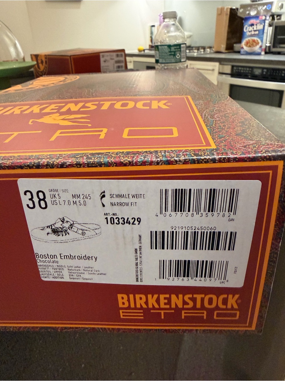 Birkenstock X Etro Boston Clogs - Picture 2 of 6